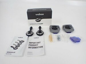 【良品】 wahoo ワフー SPEEDPLAY COMP ビンディングペダル クリート・元箱・説明書付き △ 6F24B-2