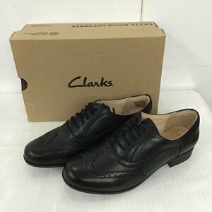 Clarks US：7 クラークス 革靴 革靴 ブラックレザー Hamble Oak US7 箱有 Leather Shoes 黒 / ブラック / 10089825