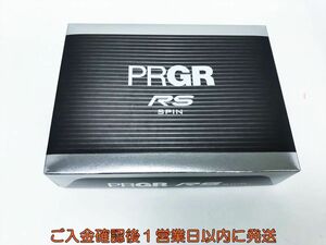 【1円】未使用品 ゴルフ PRGR プロギア RS SPIN ホワイト ゴルフボール 1ダース G02-162tm/F3