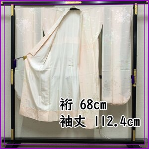 ☆振袖用長襦袢 /裄68袖丈112.4/☆美品 405u8