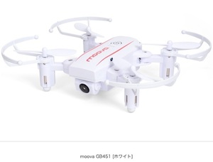 G-force ジーフォース Wi-Fi HD カメラ搭載　moova GB451 [ホワイト]（新品未開封品）