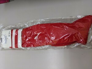 新品未使用 PUMA プーマ サッカーソックス 19〜21cm 赤 白 レッド ホワイト 