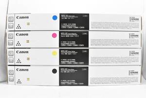 未使用 CANON 純正 トナー NPG-83 4色（シアン・マゼンタ・イエロー・ブラック） キャノン IT6X29P5GEAS-YR-N52-byebye