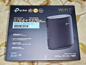 ☆1円スタート☆ TP-Link WiFi 7 無線LANルーター Archer BE7200 8ストリーム デュアルバンドルーター 動作確認済品