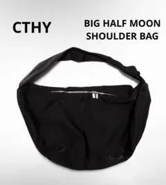 【CTHY】BIG HALF MOON SHOULDER BAG