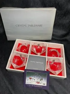 【新品/未使用】HOYA CRYSTAL　ホーヤ クリスタル　豆鉢　5点セット