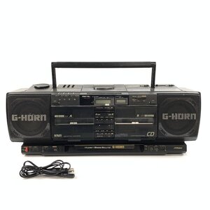 Victor ビクター G-HORN RC-X9 CD/Wラジカセ 電源コード付き◆ジャンク品