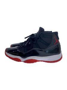 NIKE◆AIR JORDAN 11 RETRO/エアジョーダン11レトロ/ブラック/378037-061/27.5cm/B