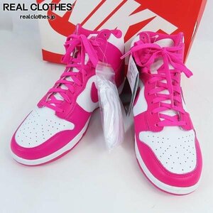 【未使用】NIKE/ナイキ WMNS DUNK HIGH/ウィメンズ ダンクハイ Pink Prime DD1869-110/26.5 /080