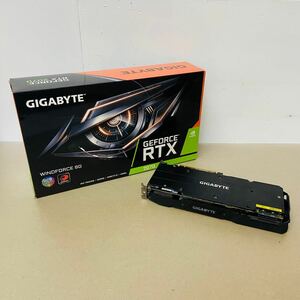 動作良好　NVIDIA GIGABYTE GeForce RTX2070 8GB WINDFORCE 【グラフィックボード】　C1123 　100サイズ発送　