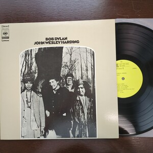 PROMO sample 見本盤 サンプル Bob Dylan John Wesley Harding ボブ・ディラン record レコード LP アナログ vinyl