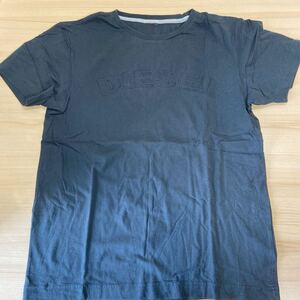 ディーゼル DIESEL Tシャツ ロゴ ブラック 黒 半袖 トップス ファッション メンズ S?M?サイズ (□