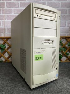 【送140サイズ】NEC　PC-9821Xc16M7B3　Pentium-166MHz/MEM31.6MB/HDD欠 FDDよりDOS起動OK CDドライブOK
