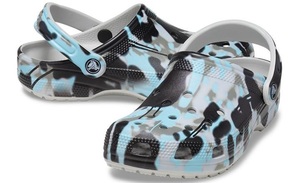 Crocs Classic Spray Camo clog カモ　迷彩　サックス系　29cm