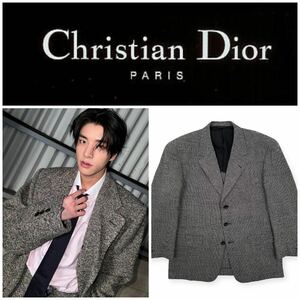 1円スタート！！Christian Dior ディオール archive Tweed Jacket ツイードジャケット