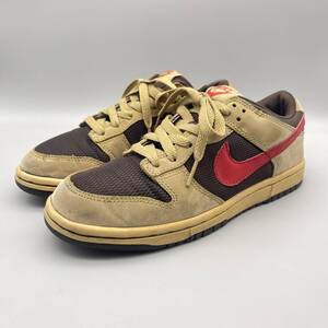 NIKE Dunk Low Sport Red Dark Cinder 302517-262 US7 2003年製 ナイキ ダンク スポーツレッド ダークシンダー 24cm ヴィンテージ 