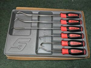 中古　Snap-on スナップオン ソフトグリップ ラジエーター ホースピック 6本セット SGRHT6BO オレンジ