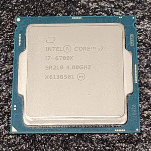 CPU Intel Core i7 6700K 4.0GHz 4コア8スレッド SkyLake PCパーツ インテル 動作確認済み (8)