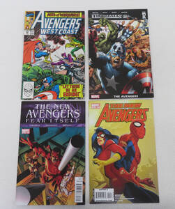 アメコミ 4冊 まとめてセット AVENGERS アベンジャーズ MARVEL マーベル 英語 漫画 コミック 日本未発売 希少 レア 海外