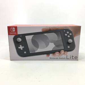 01w4609★1円~ Nintendo Switch Lite本体 グレー スイッチライト 動作確認済み 中古品