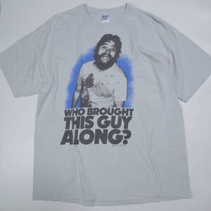 送料無料 The Hangover ハングオーバー Tシャツ 映画T ムービーT vintage ライトグレー オフィシャル WHO BROUGHT THIS GUY ALONG?