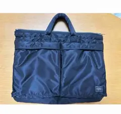 PORTER TANKER SHORT HELMETBAG ブラック