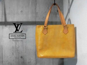 LOUIS VUITTON ルイ ヴィトン モノグラム ヴェルニ ヒューストン トートバッグ/エナメルパテント ハンドバッグ/M91004 LW0999 スペイン製