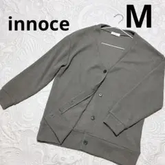 しまむら innoce カーキー カーディガン M