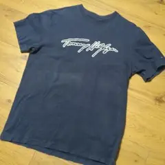 【処分間近！】Tommy Hilfiger ネイビー Tシャツ S　メンズ