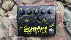 SANSAMP BASS DRIVER DI ベース用プリアンプ TECH21 Bass エフェクター【初期型】