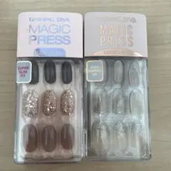 Dashing Diva Magic Press ネイルチップ 2セット