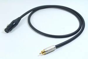 MOGAMI 2497 【 1m RCA - XLRメス 2本セット 】オーディオ変換ケーブル　Canare　NEUTRIK　カナレ　モガミ