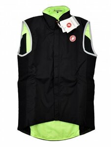 送料無料1★防寒★Castelli★カステリ Elemento Lite ベスト size:L ブラック