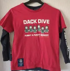 DACK DIVE ロングTシャツ 130