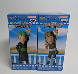 ★□ ワンピース ワールドコレクタブルフィギュア ウソップ ゾロ 仲間の印だ 2種セット ワーコレ ONE PIECE 未開封 新品