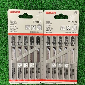 BOSCH ジグソーブレード5枚入り 2セット T101Ｂ 未使用品①★★★☆GO29