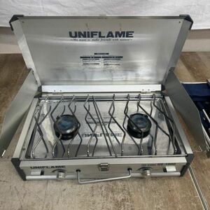 ユニフレーム ツーバーナー キッチンテーブル セット US-1900 コンロ　BBQ　キャンプ　調理器具　mc01067194