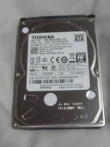 【中古利用】TOSHIBA 2.5インチ HDD MQ01ABD100 1TB　⑤ 使用可だがいちおうジャンク扱い