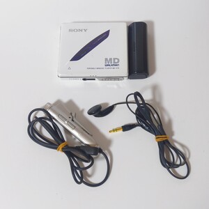 1円〜 動作品 SONY ソニー MDウォークマン WALKMAN MZ-E70 ホワイト