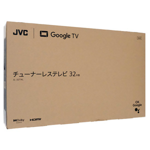 JVC 32V型チューナーレステレビ JL-32T4L 未使用 [管理:1100058121]