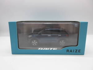 1/30 トヨタ 新型ライズ RAIZE ダイハツ ロッキー OEM 非売品 カラーサンプル ミニカー　レーザーブルークリスタルシャイン