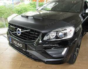 2013-2016 ボルボ XC60 後期 高品質 フードブラ ノーズ ボンネット カバー / グリル スポイラー エアロ トリム