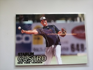 2016 Stadium club Black Starlin Castro