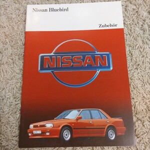 日産 3代目 T12 オースター スタンザ アクセサリーカタログ ドイツ版