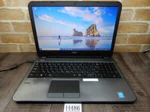 Ｈ486☆WEBカメラ&無線LAN＆Bluetooth☆15Ｗ液晶ノート☆Core i5☆DVDRWマルチ★Windows10☆500B-HDD★メモリ4GB★☆DELL☆Latitude3540