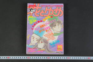 6017 当時物 花とゆめ 1989年 10月20日号 通巻402号 なんて素敵にジャパネスク ぼくの地球を守って ガラスの仮面 パタリロ！