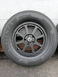 値下げ☆送料無料　ブリヂストン アレンザLX100【275/65R17 115H】 ラングラーJK38L エクストリームJ 中古美品 4本 タイヤホイールセット★