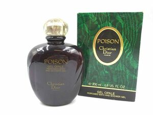 ◎Christian Dior クリスチャンディオール POISON プワゾン GEL OPALE 200ｍｌ バス＆シャワージェル 中古 長期個人保管品 現状品 