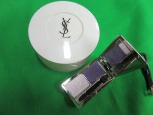 イヴ・サンローラン YSL 限定 ユア ラブリー パレット フォー アイズ パープル&ラベンダー パール アイシャドウと 石鹸 ソープY 2点セット