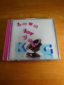 KG / Love for you 【CD】